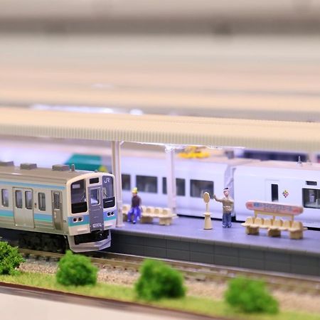 Tetsu No Ya Guesthouse For Railfans Fuefuki Eksteriør bilde